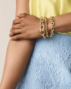 gorjana Adriana Bracelet 18k Gold Plated Fashion