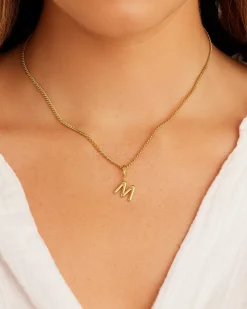 gorjana Alphabet Helium Parker Charm New