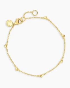 gorjana Amour Bracelet 18k Gold Plated Hot