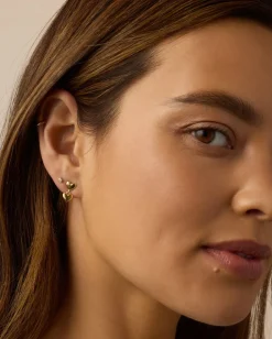 gorjana Amour Earrings 18k Gold Plated Online