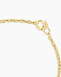 gorjana Asher Necklace 18k Gold Plated Online