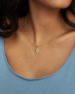 gorjana Bespoke Coin Necklace (gold) 18k Gold Plated Sale