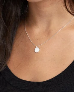 gorjana Bespoke Coin Necklace (silver) Silver Plated Best