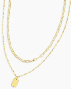 gorjana Bespoke Parker Mini Layering Set (Gold) 18k Gold Plated Outlet