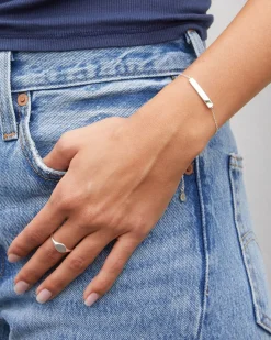 gorjana Bespoke Plate Adjustable Bracelet (silver) Silver Plated Best