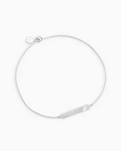 gorjana Bespoke Plate Adjustable Bracelet (silver) Silver Plated Best