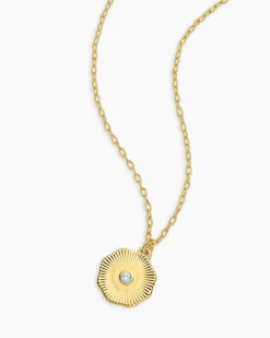 gorjana Birthstone Coin Necklace Clearance