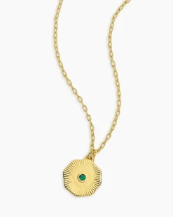 gorjana Birthstone Coin Necklace Clearance