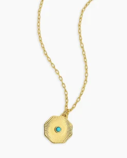 gorjana Birthstone Coin Necklace Clearance