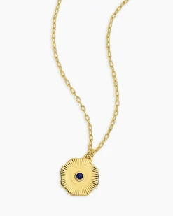 gorjana Birthstone Coin Necklace Clearance