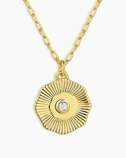 gorjana Birthstone Coin Necklace Clearance