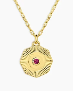 gorjana Birthstone Coin Necklace Clearance