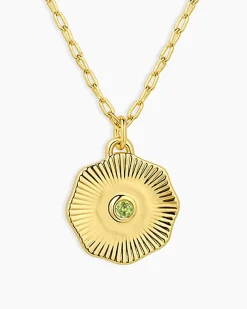 gorjana Birthstone Coin Necklace Clearance