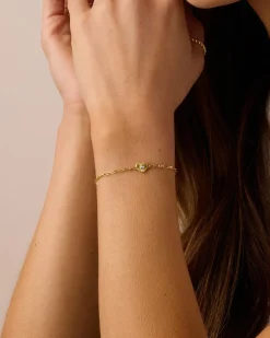 gorjana Birthstone Heart Bracelet New
