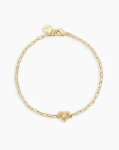 gorjana Birthstone Heart Bracelet New