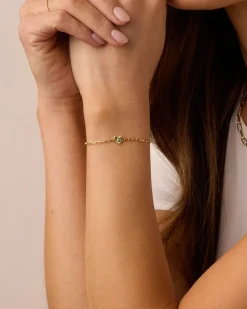 gorjana Birthstone Heart Bracelet New