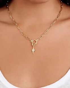 gorjana Celestial Parker Charm 18k Gold Plated Fashion