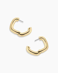 gorjana Charlie Hoops Hot