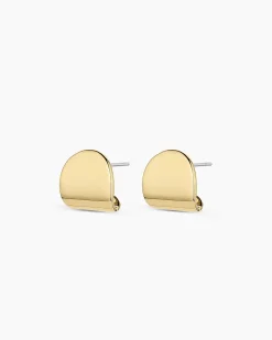 gorjana Charlie Wrap Studs 18k Gold Plated Clearance
