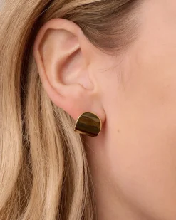 gorjana Charlie Wrap Studs 18k Gold Plated Clearance