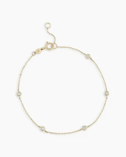 gorjana Classic Five Diamond Bracelet Sale
