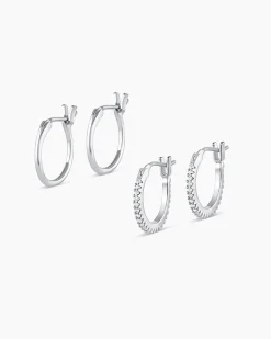 gorjana Classic Huggie Set Online