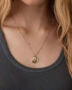 gorjana Compass Coin Necklace Online