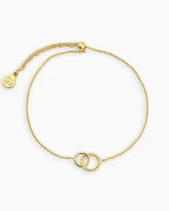 gorjana Crew Bracelet 18k Gold Plated New