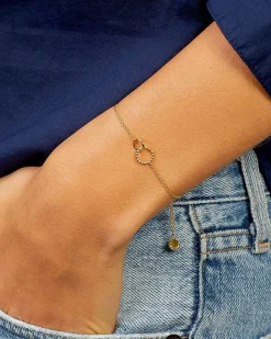 gorjana Crew Bracelet 18k Gold Plated New
