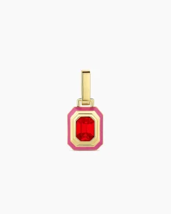 gorjana Crimson Tag Charm 18k Gold Plated Online