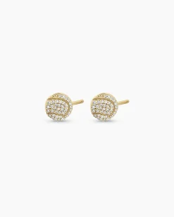 gorjana Diamond Ace Studs 14k Solid Gold Hot