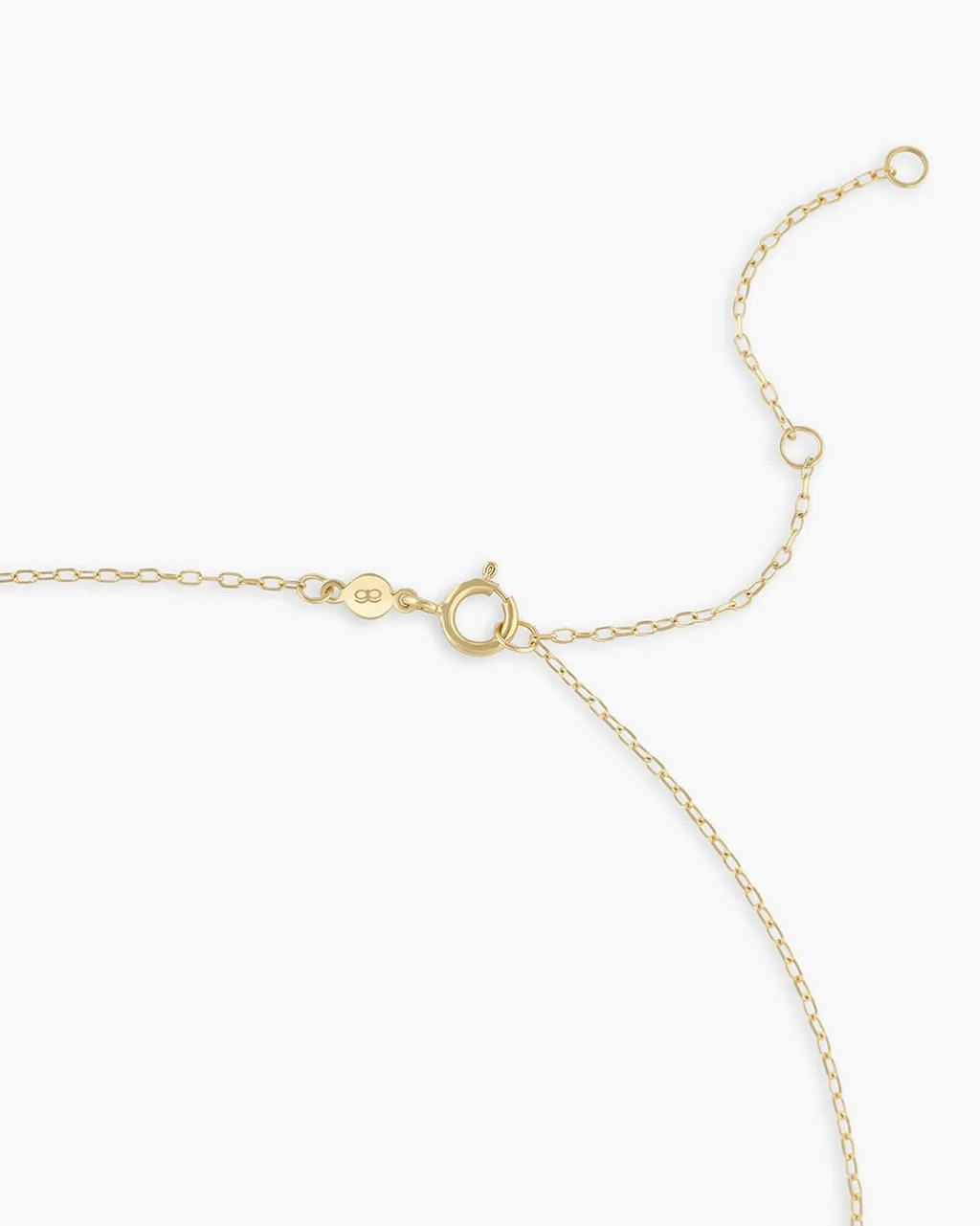 gorjana Diamond and Opal Necklace 14k Solid Gold Clearance