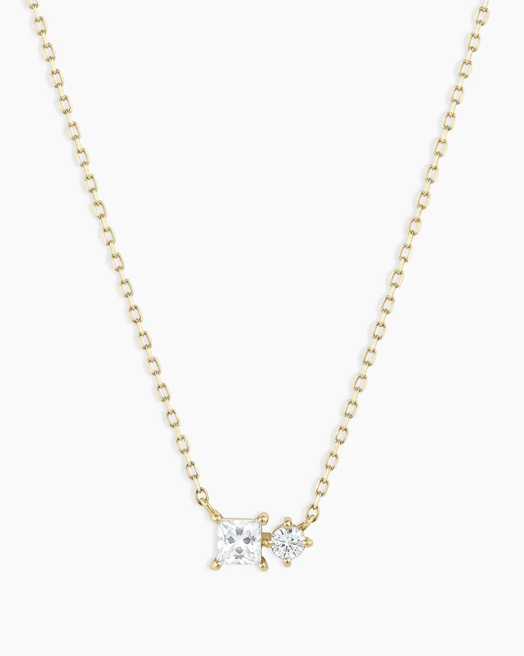 gorjana Diamond and White Sapphire Necklace New