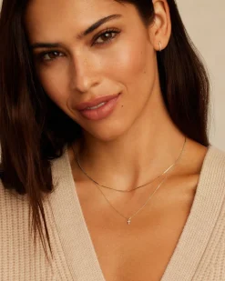 gorjana Diamond Cross Necklace Outlet