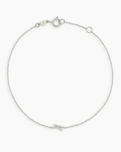 gorjana Diamond Pavé Alphabet Bracelet Fashion