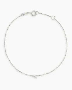 gorjana Diamond Pavé Alphabet Bracelet Fashion