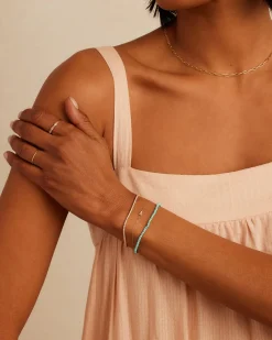 gorjana Diamond Pavé Alphabet Bracelet Fashion