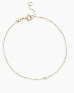 gorjana Diamond Pavé Alphabet Bracelet Fashion
