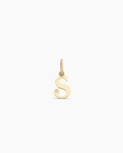 gorjana Diamond Vintage Alphabet Charm Sale