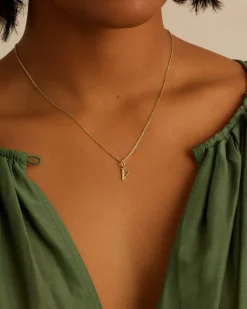 gorjana Diamond Vintage Alphabet Charm Sale