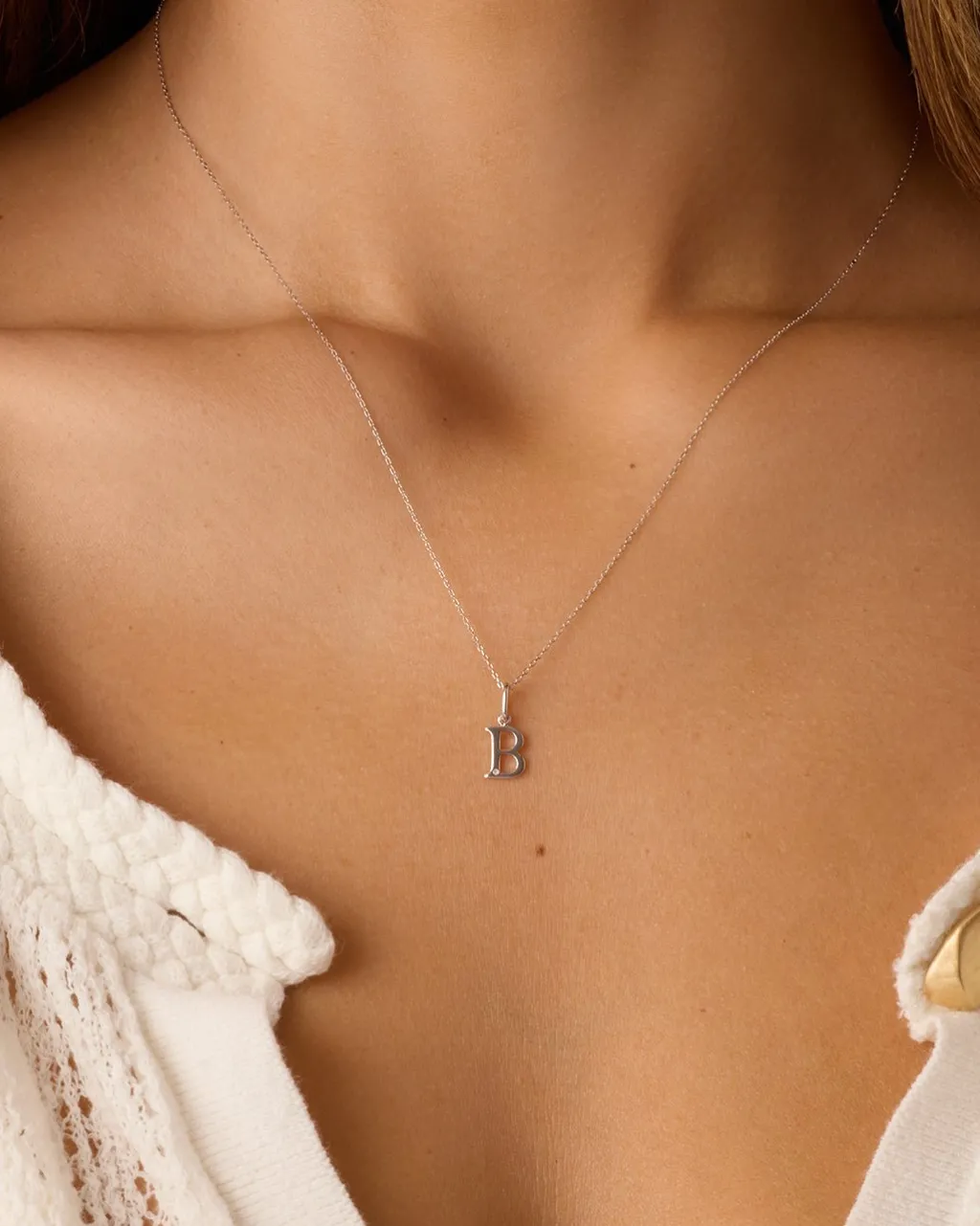 gorjana Diamond Vintage Alphabet Charm Necklace Best
