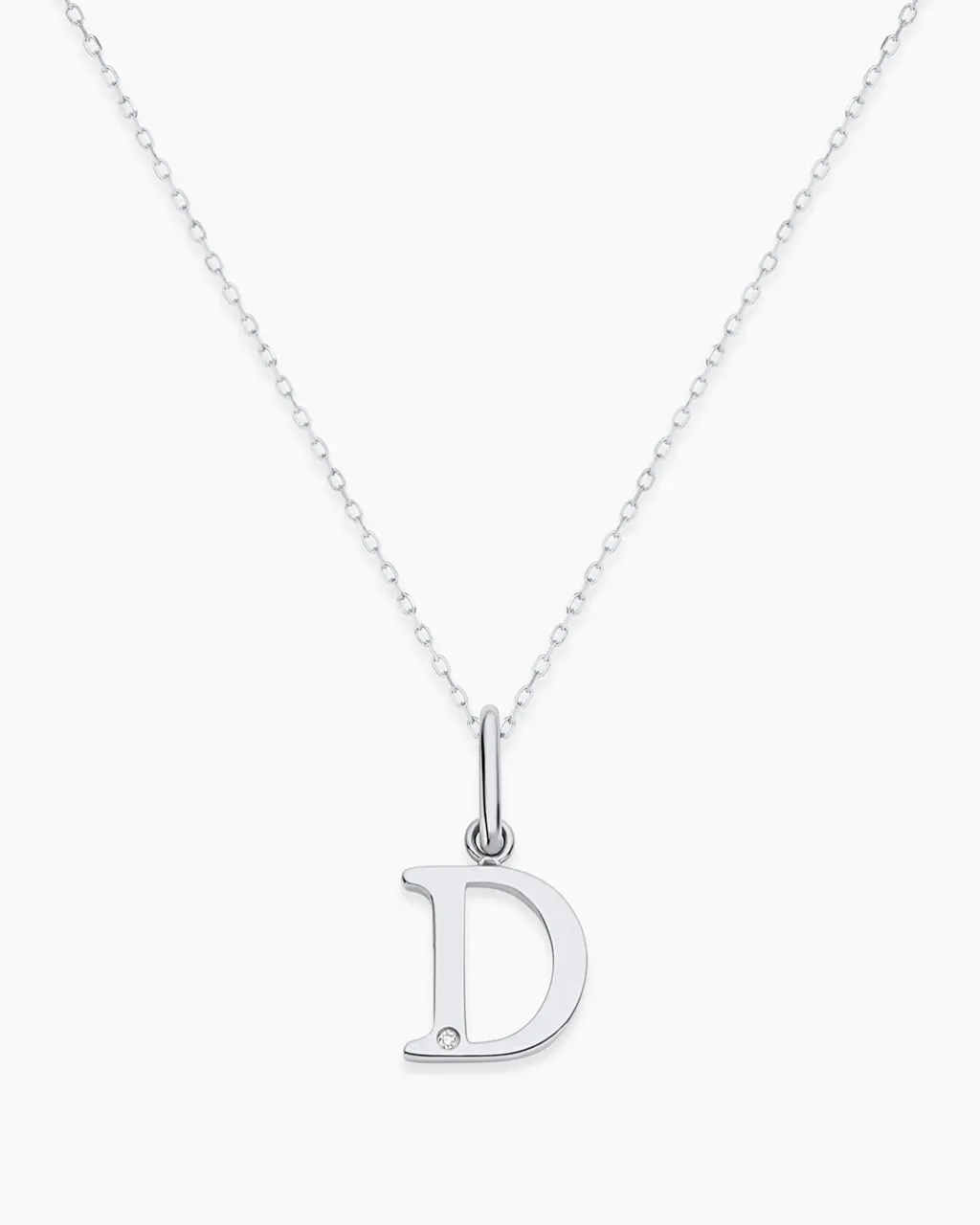 gorjana Diamond Vintage Alphabet Charm Necklace Best
