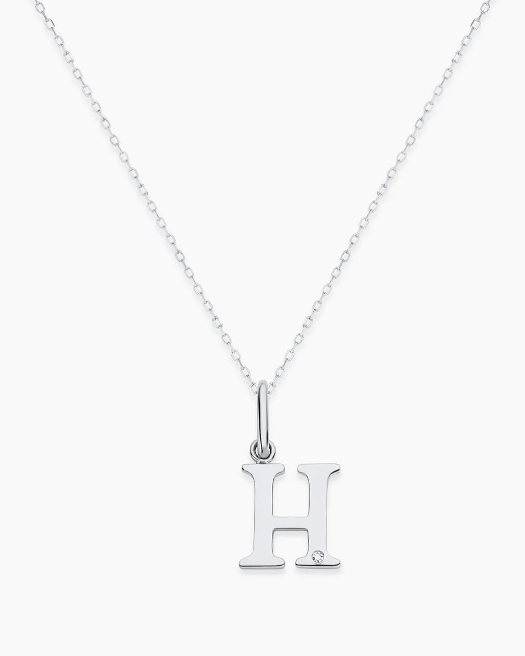 gorjana Diamond Vintage Alphabet Charm Necklace Best