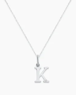 gorjana Diamond Vintage Alphabet Charm Necklace Best