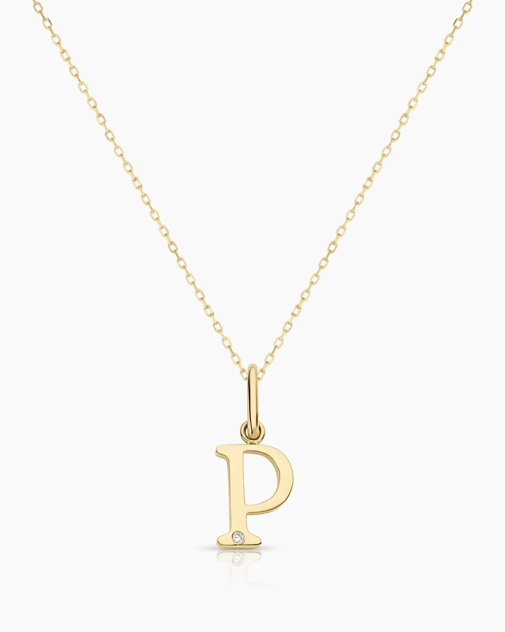 gorjana Diamond Vintage Alphabet Charm Necklace Best