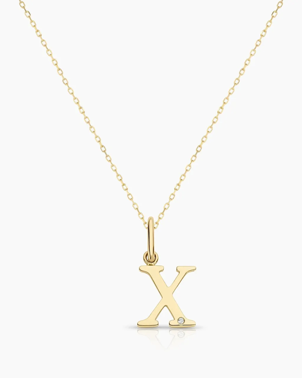 gorjana Diamond Vintage Alphabet Charm Necklace Best