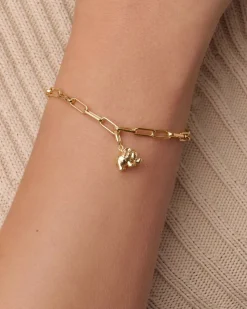 gorjana Elephant Parker Charm 18k Gold Plated Sale