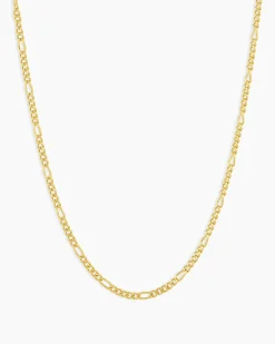 gorjana Enzo Chain Necklace 18k Gold Plated Clearance