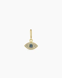 gorjana Evil Eye Parker Charm 18k Gold Plated Best