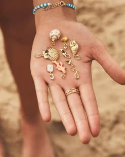 gorjana Goldfish Parker Charm 18k Gold Plated Best